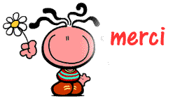gif animé merci fille